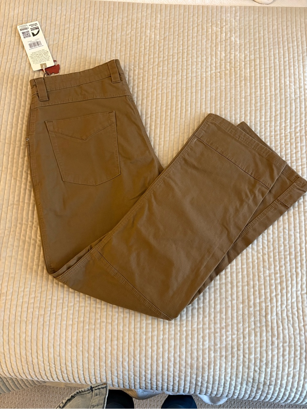 Mountain Khakis Men's Straight-Leg Chinos in Brown Tan